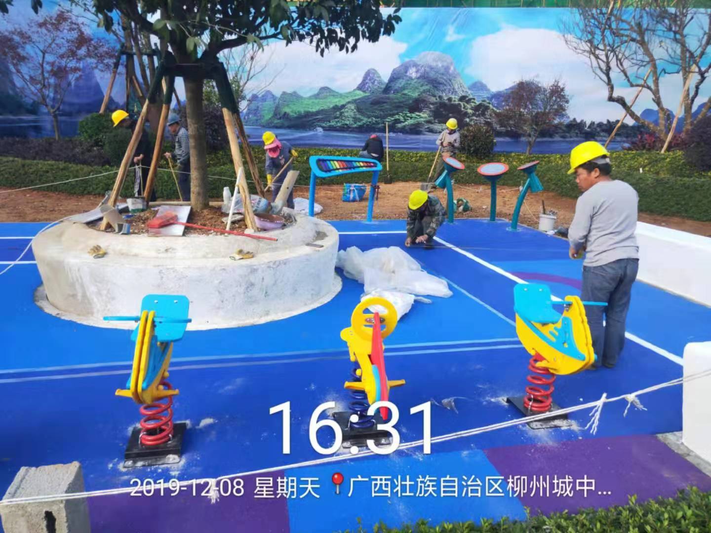 柳州江與城兒童娛樂設(shè)施項(xiàng)目完工-【玉峰體育】